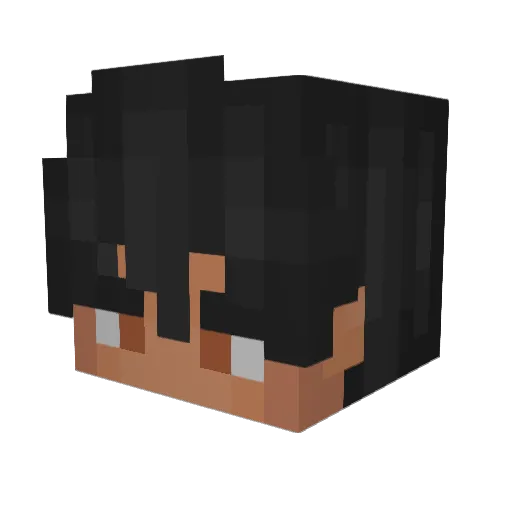 ImCronge Minecraft avatar head, 3D render
