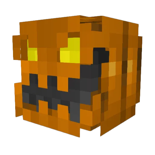 ImDaMaster1 Minecraft avatar head, 3D render
