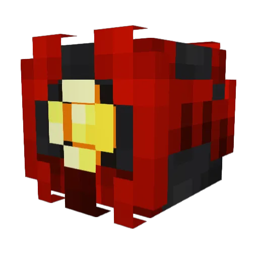 ImDanitastic Minecraft avatar head, 3D render