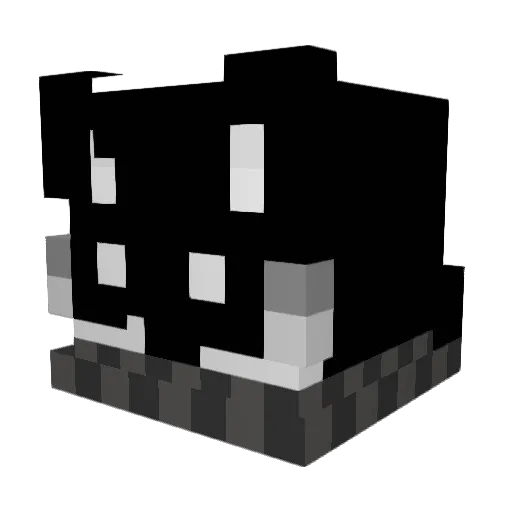 ImDeath7x Minecraft avatar head, 3D render