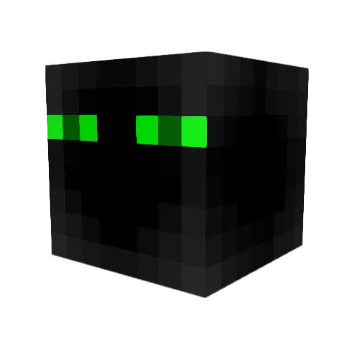 ImDezzer Minecraft avatar head, 3D render