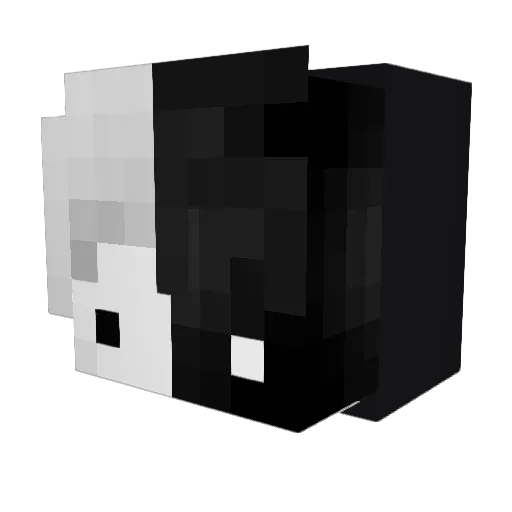 ImEpic_ Minecraft avatar head, 3D render