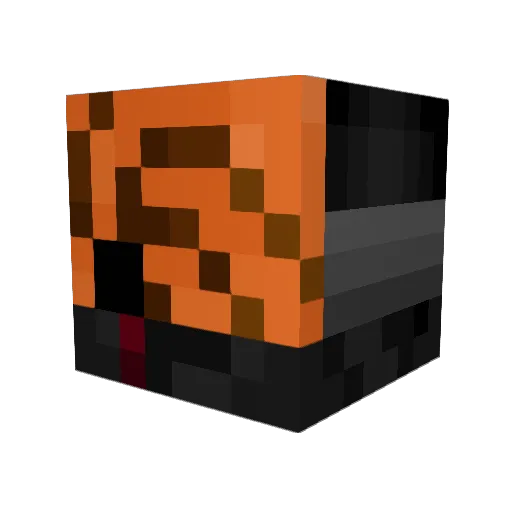 ImExotic__ Minecraft avatar head, 3D render