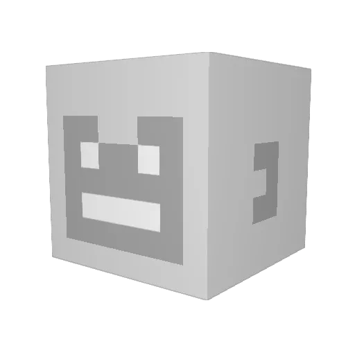 ImFaded1 Minecraft avatar head, 3D render