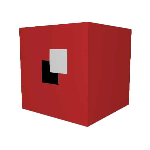 ImFinnix Minecraft avatar head, 3D render