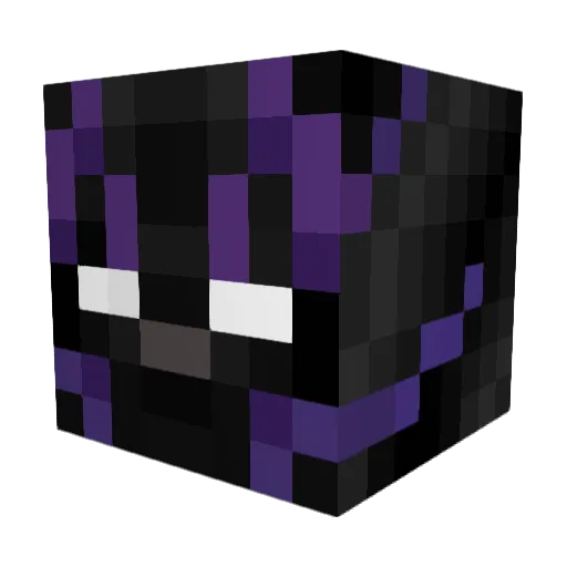 ImFluxy_ Minecraft avatar head, 3D render