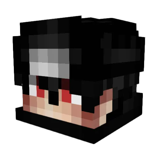 ImGPlayNuB Minecraft avatar head, 3D render