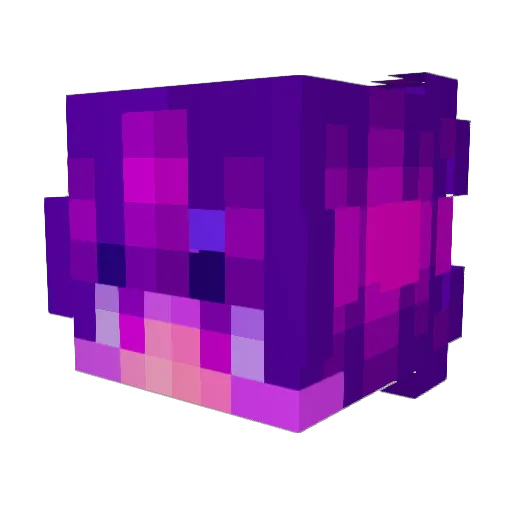 ImGuld Minecraft avatar head, 3D render