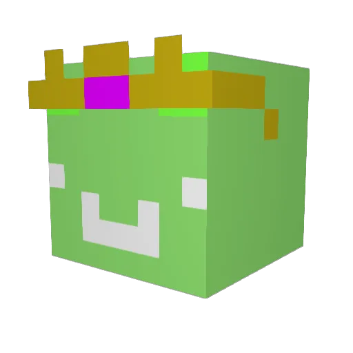 ImHunterV2 Minecraft avatar head, 3D render