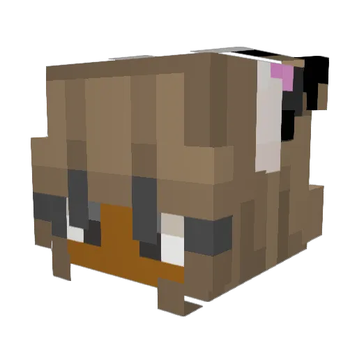 ImIcey Minecraft avatar head, 3D render
