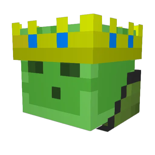 ImInYourRoom Minecraft avatar head, 3D render