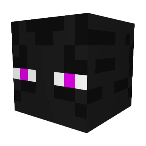 ImIrrelevant Minecraft avatar head, 3D render