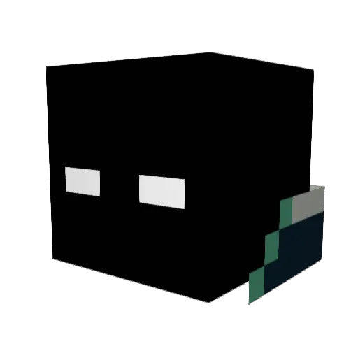 ImJace_ Minecraft avatar head, 3D render