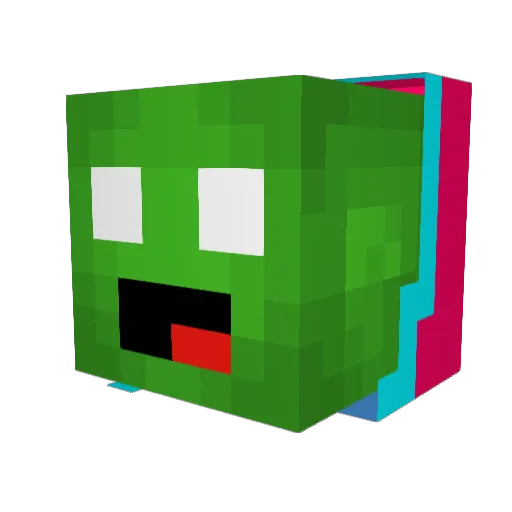 ImJamesYT Minecraft avatar head, 3D render