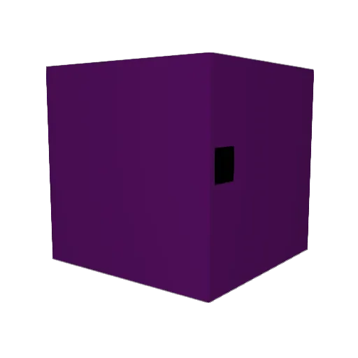 ImJdwb Minecraft avatar head, 3D render