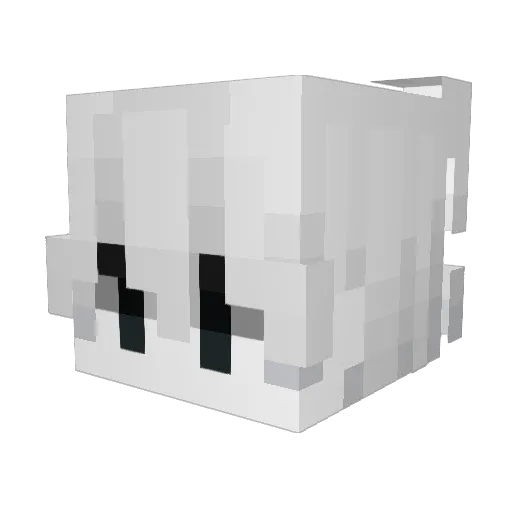 ImJisus Minecraft avatar head, 3D render