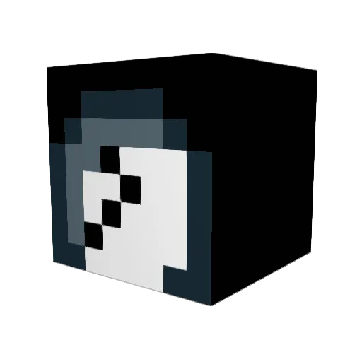 ImKhronos Minecraft avatar head, 3D render
