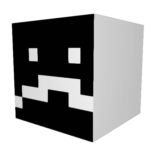 ImKiddin Minecraft avatar head, 3D render