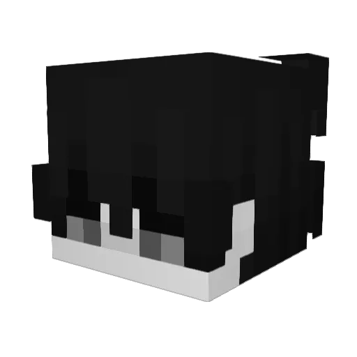 ImKimchai Minecraft avatar head, 3D render