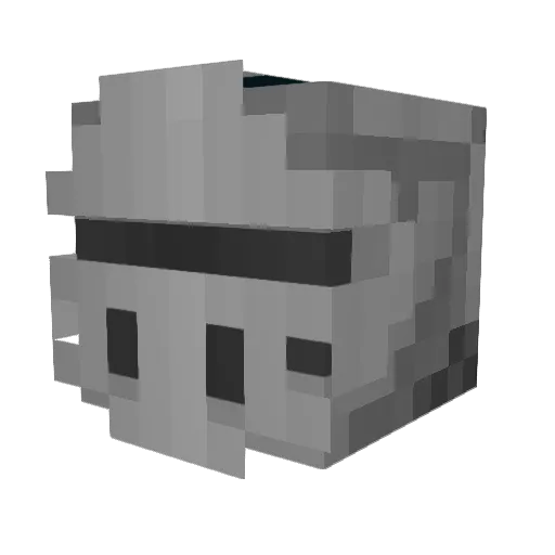 ImKindaGay Minecraft avatar head, 3D render