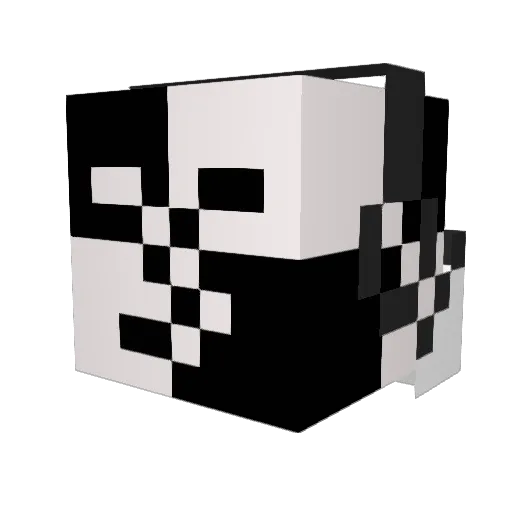 ImKolos19_ Minecraft avatar head, 3D render