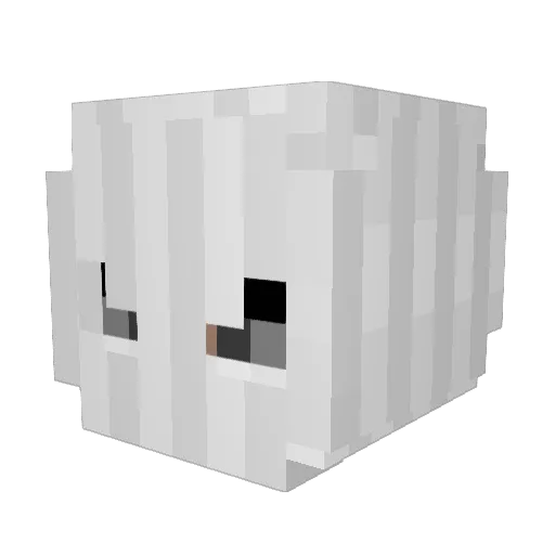 ImKoray Minecraft avatar head, 3D render