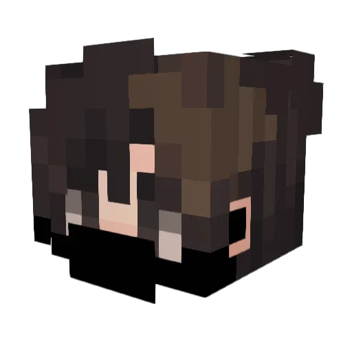ImL30N Minecraft avatar head, 3D render