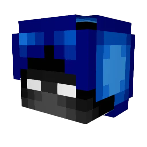 ImLade Minecraft avatar head, 3D render