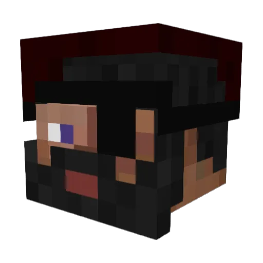 ImLloyd Minecraft avatar head, 3D render