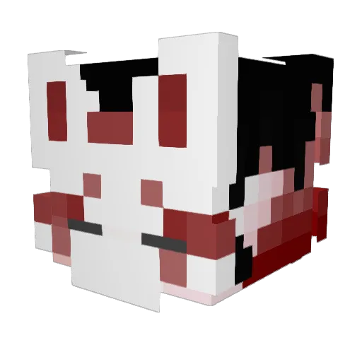 ImLovePoKeR Minecraft avatar head, 3D render