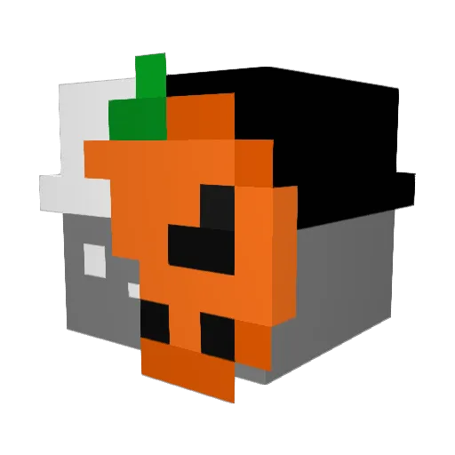 ImLoveToo Minecraft avatar head, 3D render