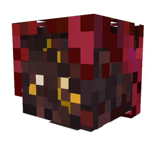 ImLumina Minecraft avatar head, 3D render