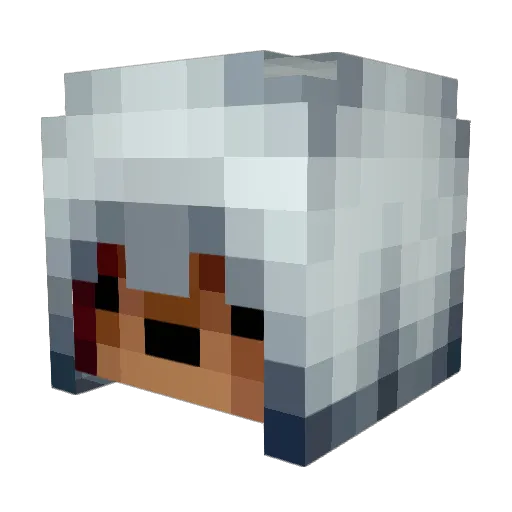 ImM0nkee Minecraft avatar head, 3D render
