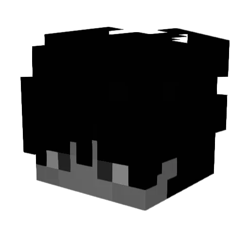 ImM7MD__ Minecraft avatar head, 3D render