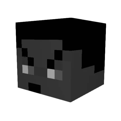 ImMaad Minecraft avatar head, 3D render