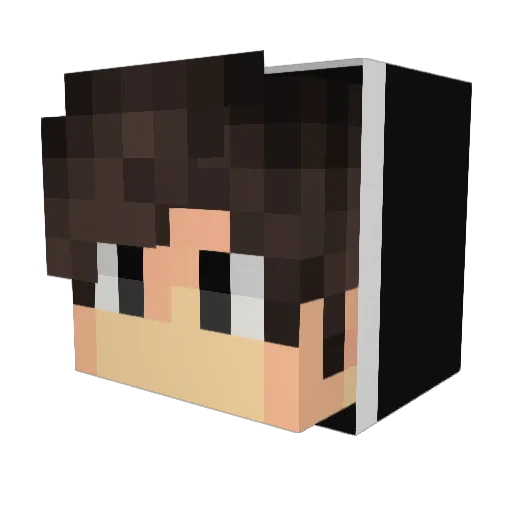 ImMacMillan Minecraft avatar head, 3D render