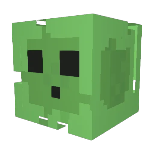 ImMiLo12 Minecraft avatar head, 3D render