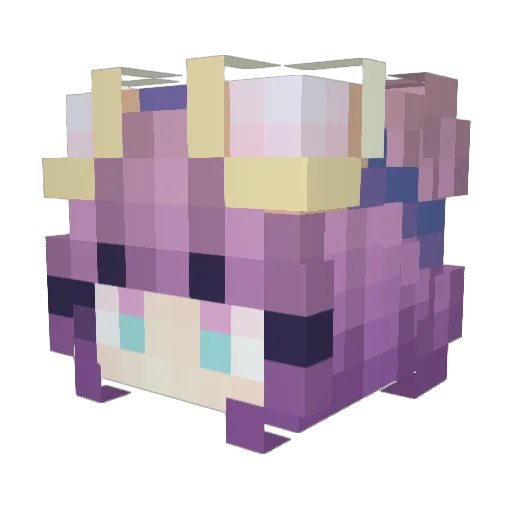 ImMintChip Minecraft avatar head, 3D render