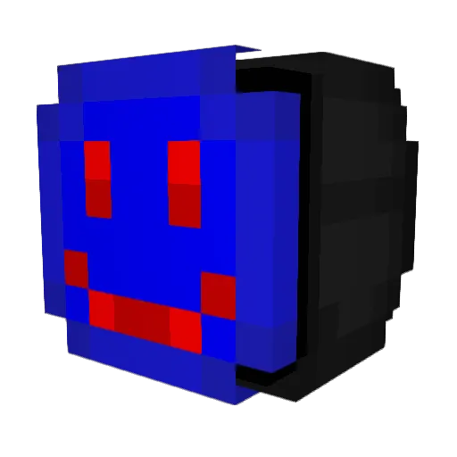 ImMoroccan Minecraft avatar head, 3D render