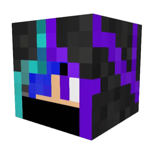 ImNZScott Minecraft avatar head, 3D render