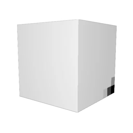 ImNeuman Minecraft avatar head, 3D render