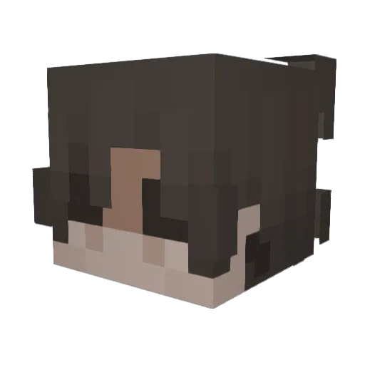 ImNick0 Minecraft avatar head, 3D render