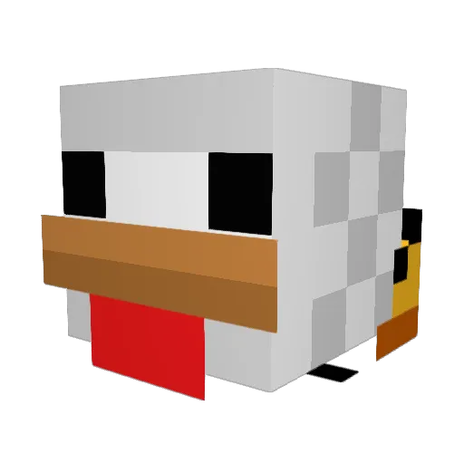 ImNoahOG Minecraft avatar head, 3D render