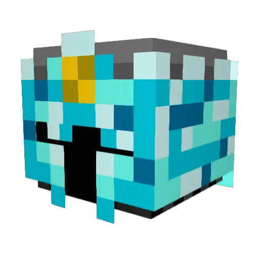 ImNotCheese Minecraft avatar head, 3D render