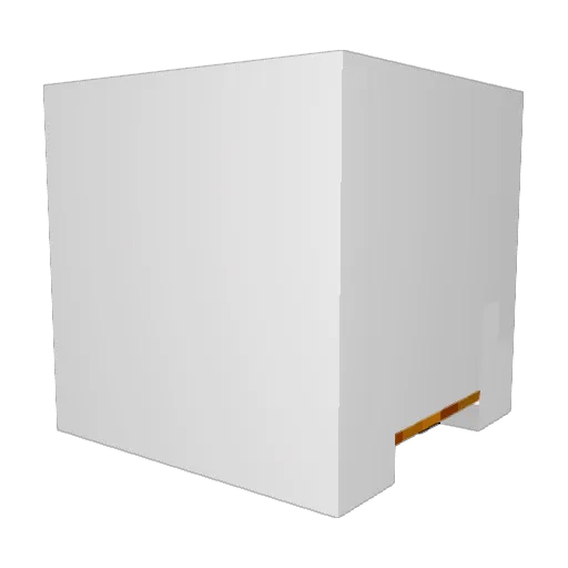 ImNotJahova Minecraft avatar head, 3D render