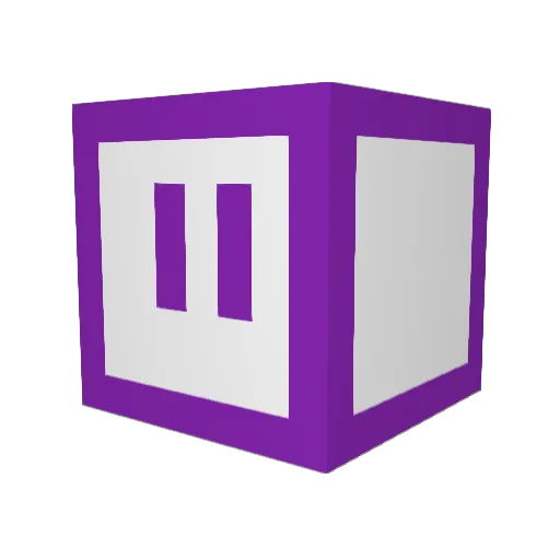 ImNotRafa Minecraft avatar head, 3D render