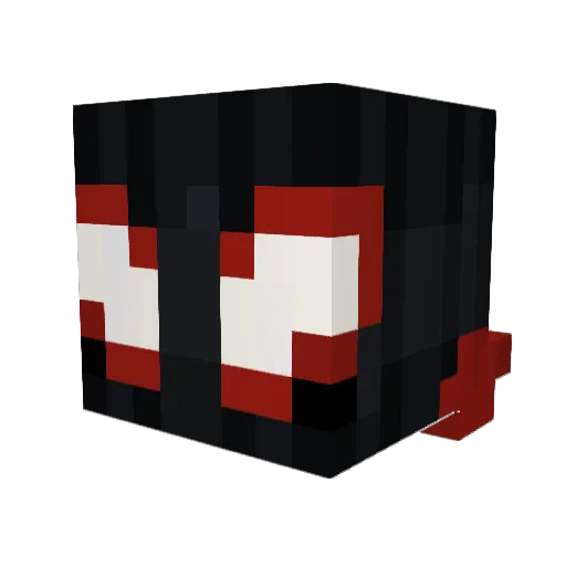 ImOver_ Minecraft avatar head, 3D render