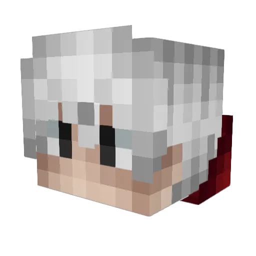 ImPaBlEx Minecraft avatar head, 3D render
