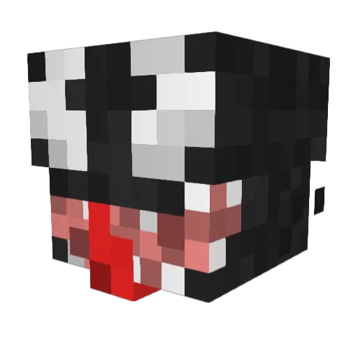 ImPanda92 Minecraft avatar head, 3D render