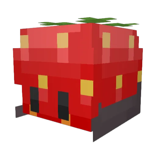 ImPlayer2 Minecraft avatar head, 3D render